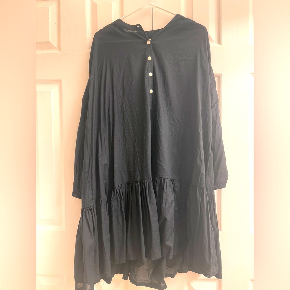 Black Long-Sleeve Dress